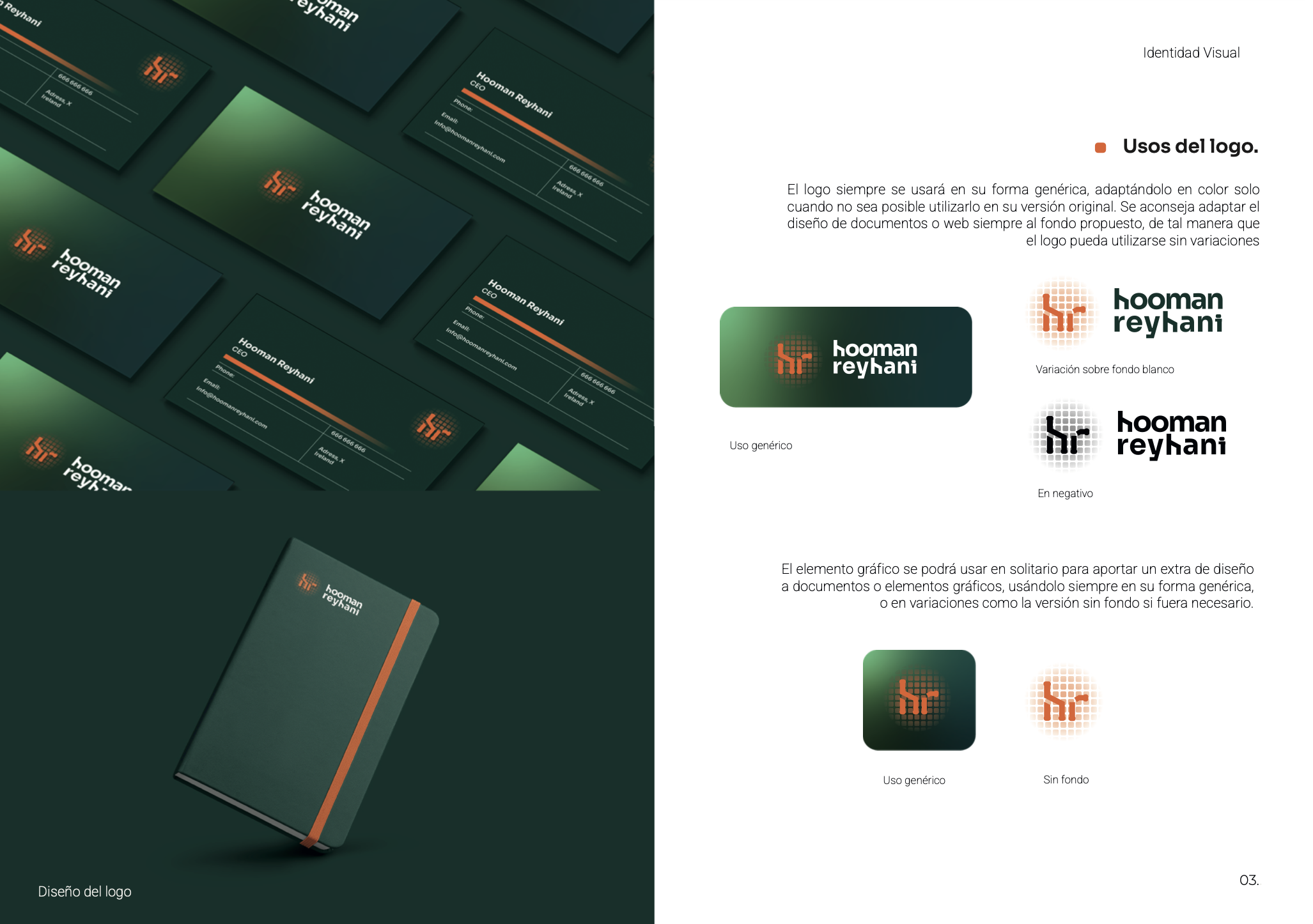 diseño identidad visual cliente freelance