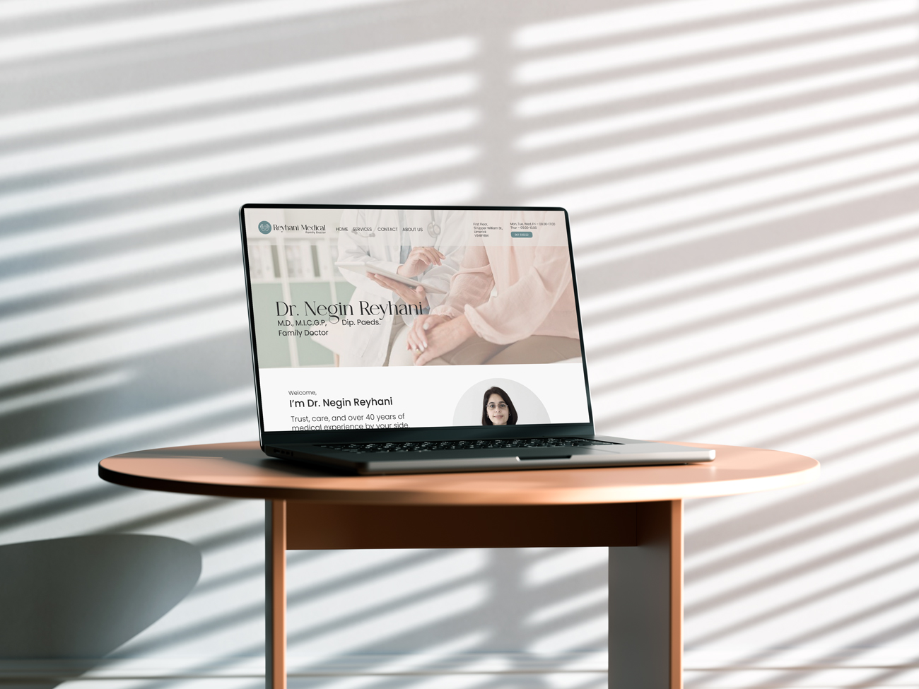 Diseño web medico familia freelance